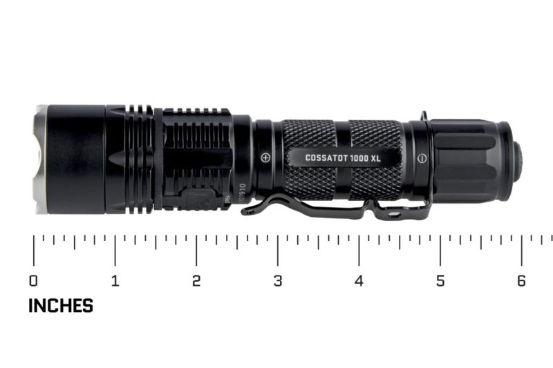 factor cossatot 1000xl led flashlight mid-size