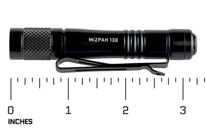 factor mizpah 130 led flashlight compact small
