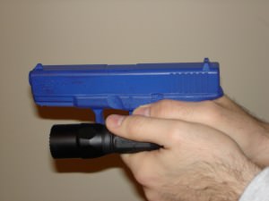 Hold a Flashlight When Using a Gun Hold a Flashlight When Using a Gun