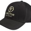 factor hat black fitted front