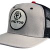 factor trucker hat black mesh front