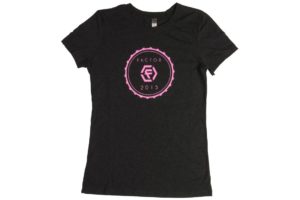factor pink logo shirt