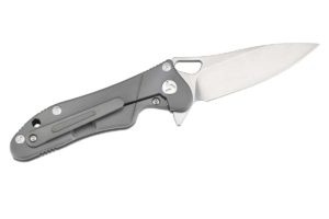 Factor Absolute Titanium Knife Clip Side Blade Open
