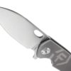 Factor Iconic Titanium Knife Blade Closeup