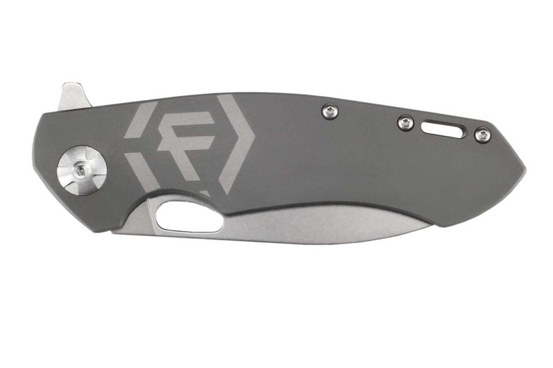 Factor Iconic Titanium Knife Large Side Closed