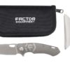 Factor Iconic Titanium Knife Small Package Closed