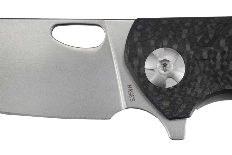 Factor Iconic Carbon Knife Small Pivot Closeup