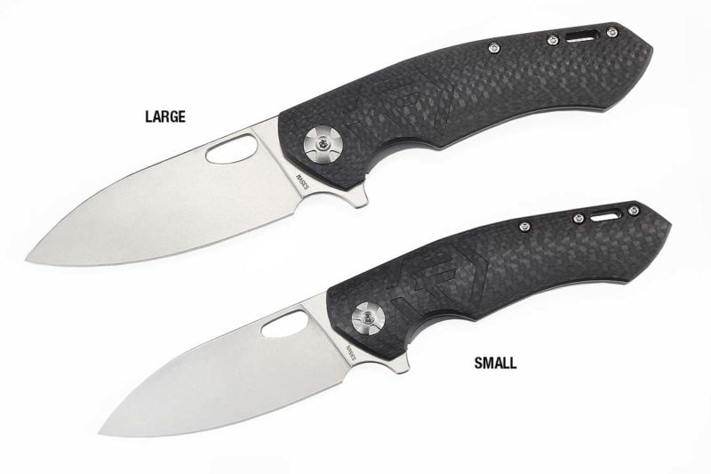 Factor Iconic Carbon Knife Small Large Small Sizes