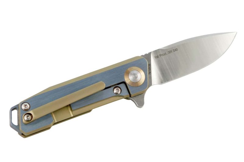 Factor Mini Titanium Knife Bit flip open
