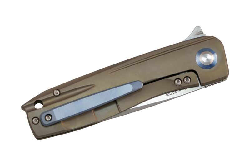 factor titanium knife verve belt clip