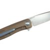 factor titanium knife verve flipper open