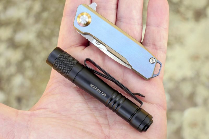 factor bit knife mizpah flashlight compact size