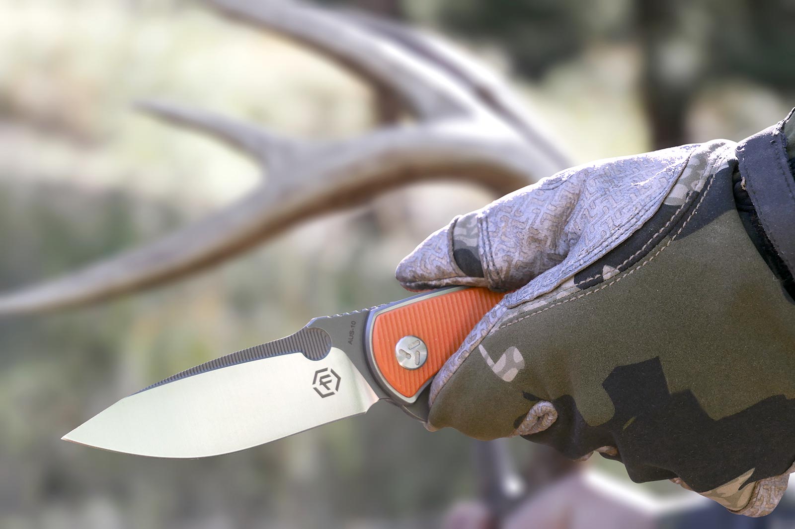hardened hunting knife